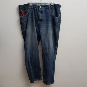 Notorious BIG jeans size 42 length 31.5 embroidery